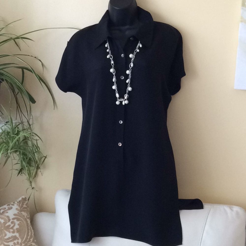 💞ST.JOHN💞100% silk tunic